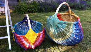 košíky v labyrintu